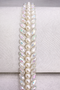 Pearl Beaded Trim by the Yard, Bridal Crystal Trim Options (AB, Silver, Gold, Black), Wedding Dress Sewing Trim, Accessories - Made in USA