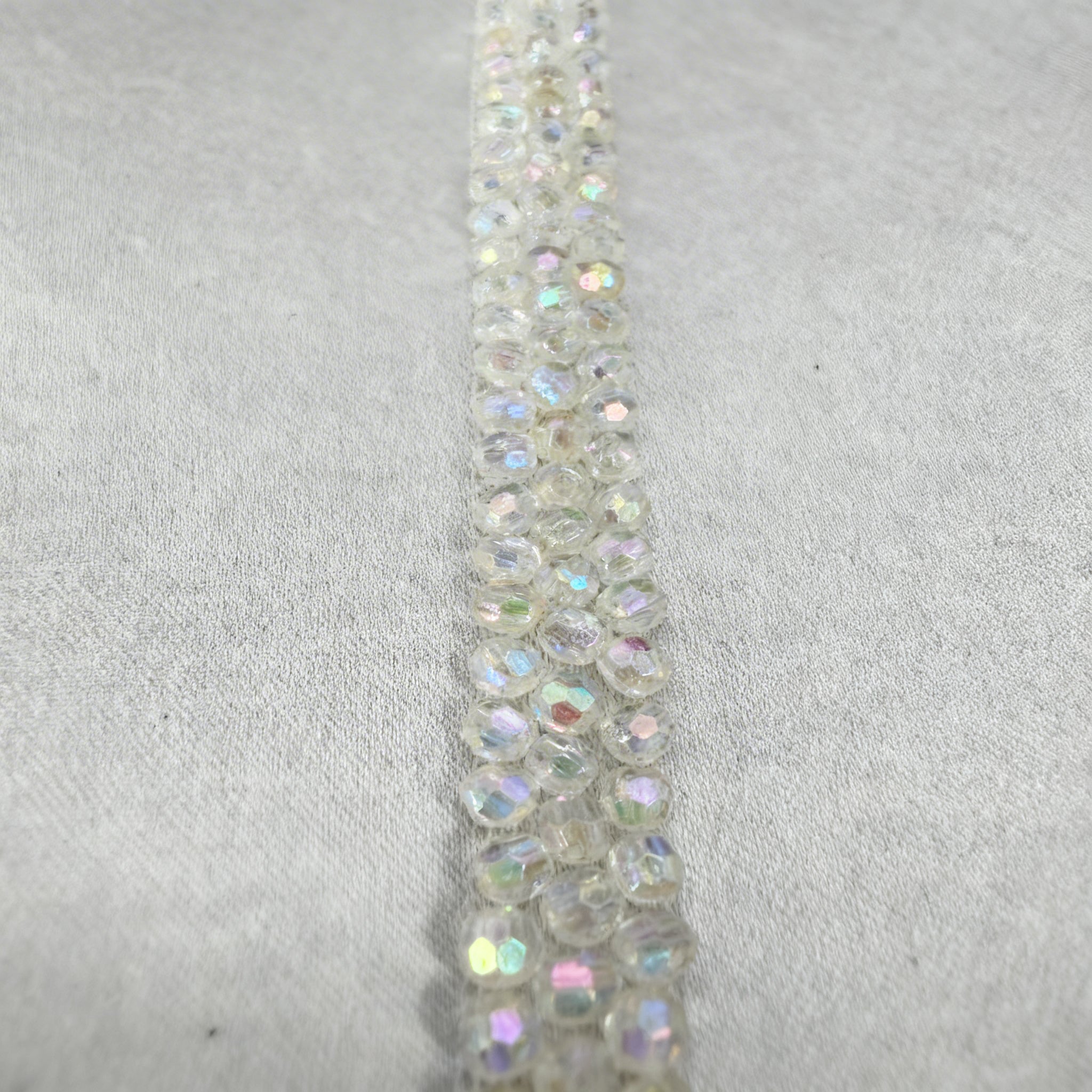 Luxury Beaded Trim, Pearl Embellishment Trim, Fashion Sewing Trim for Dresses & Accessories - Made in USA by Faraj Beading