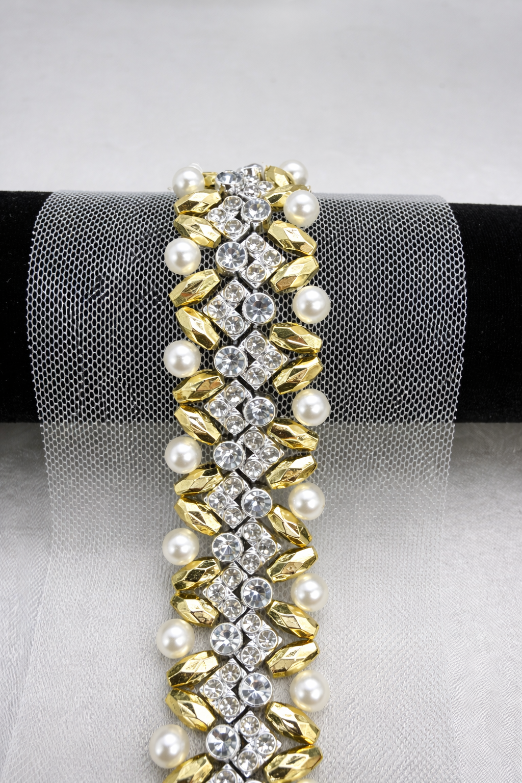 DIY Self Adhesive Trim with Beads, Pearls and Crystals rhinestones