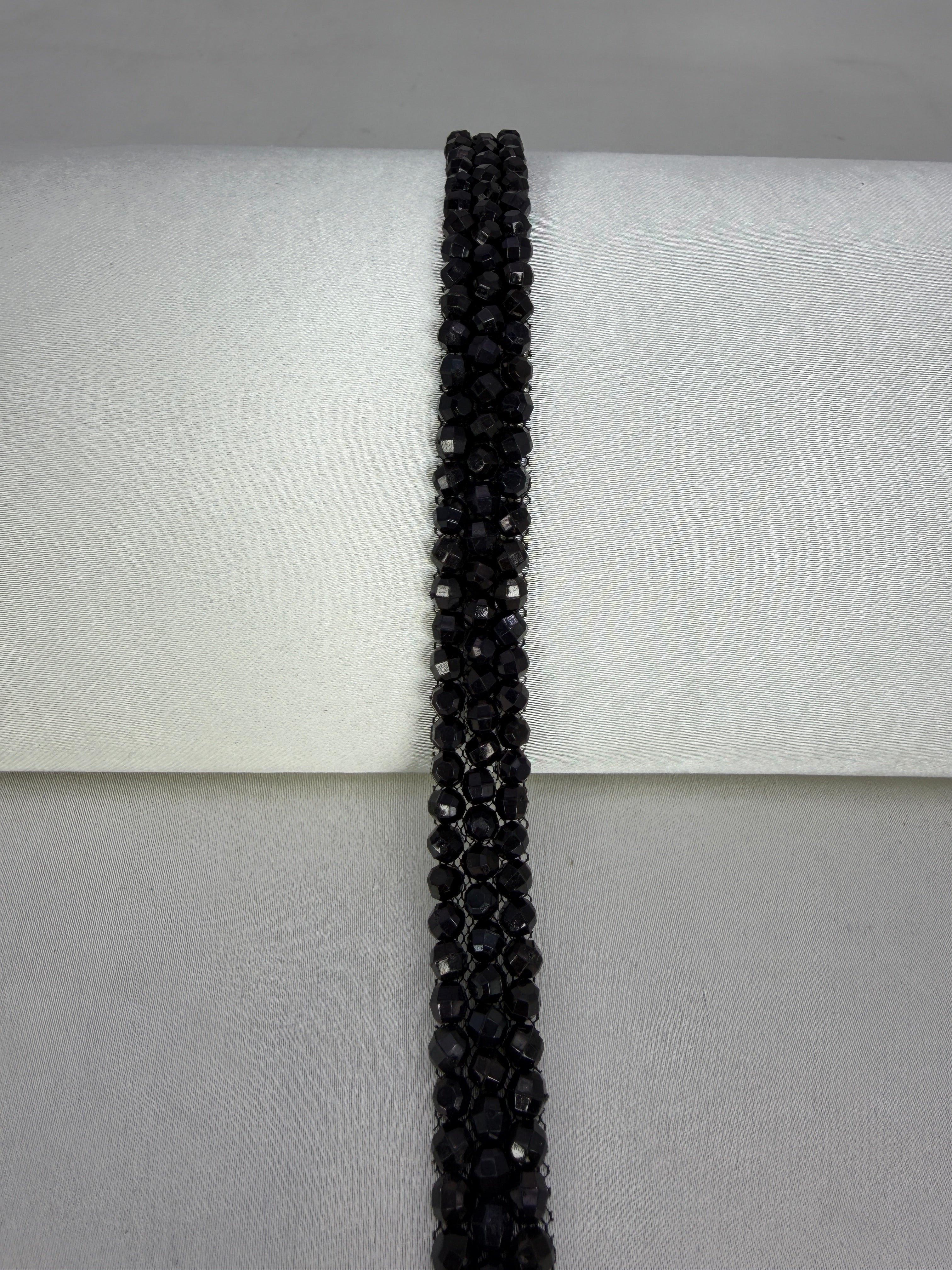 Luxury Beaded Trim, Pearl Embellishment Trim, Fashion Sewing Trim for Dresses & Accessories - Made in USA by Faraj Beading