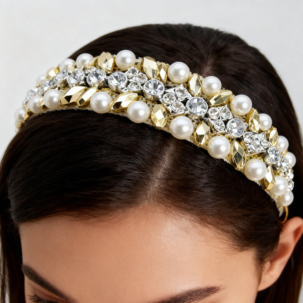 DIY Self Adhesive Trim with Beads, Pearls and Crystals rhinestones