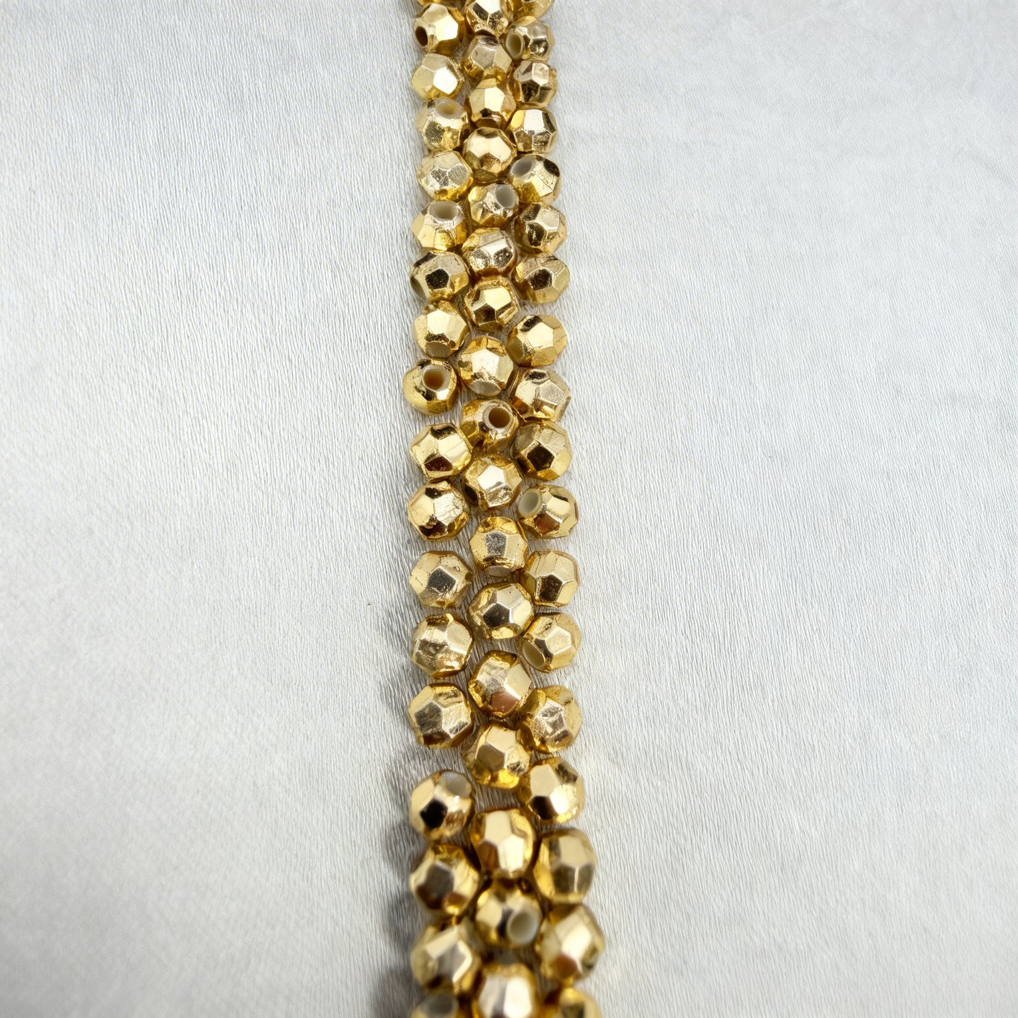 Luxury Beaded Trim, Pearl Embellishment Trim, Fashion Sewing Trim for Dresses & Accessories - Made in USA by Faraj Beading