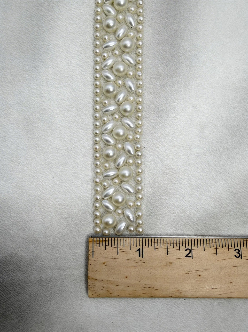 Luxury Beaded Trim by the Yard, Crystal Beaded Rhinestone Trim Collection, Designer Sewing Trim for Bridal, Couture Fashion, Self Adhesive