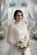 “Habibi” Pearl Bridal Veil