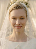 Ethereal Pearl Beaded Veil