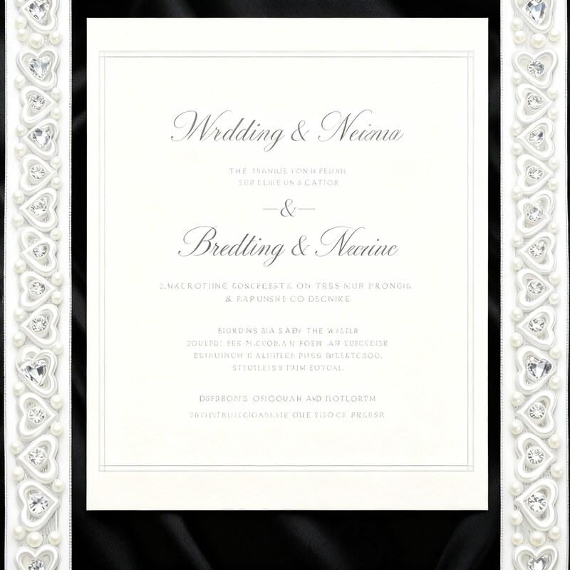 Ivory Pearl Rhinestone Heart Trim – Self Adhesive - Seam Allowance - Made in USA by Faraj Beading - Faraj Beading