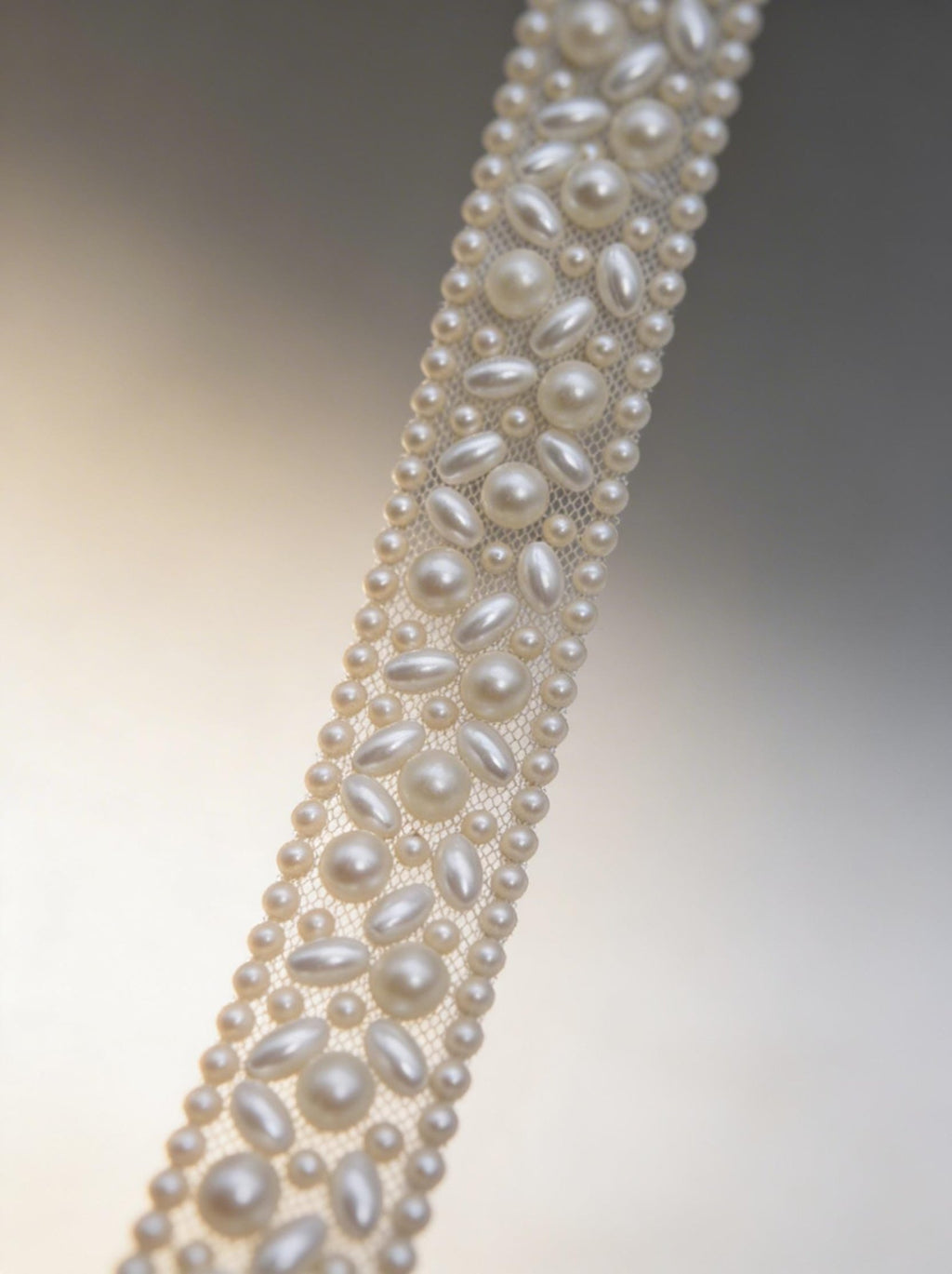Luxury Beaded Trim by the Yard, Crystal Beaded Rhinestone Trim Collection, Designer Sewing Trim for Bridal, Couture Fashion, Self Adhesive - Faraj Beading