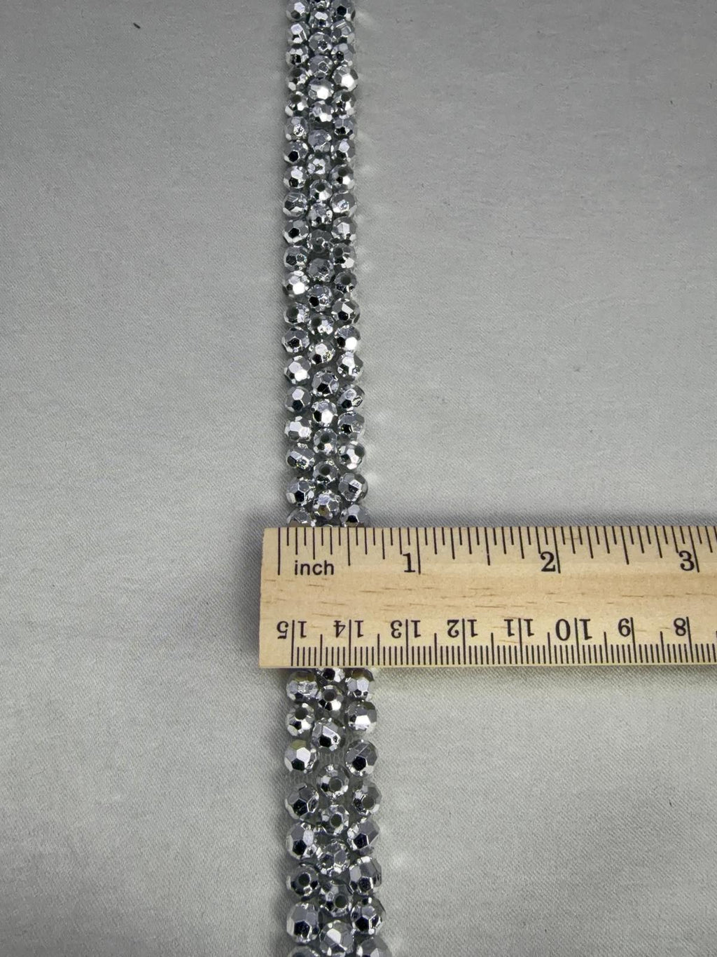 Luxury Beaded Trim, PearlEmbellishment Trim, Fashion Sewing Trim for Dresses & Accessories - Made in USA by Faraj Beading - Faraj Beading