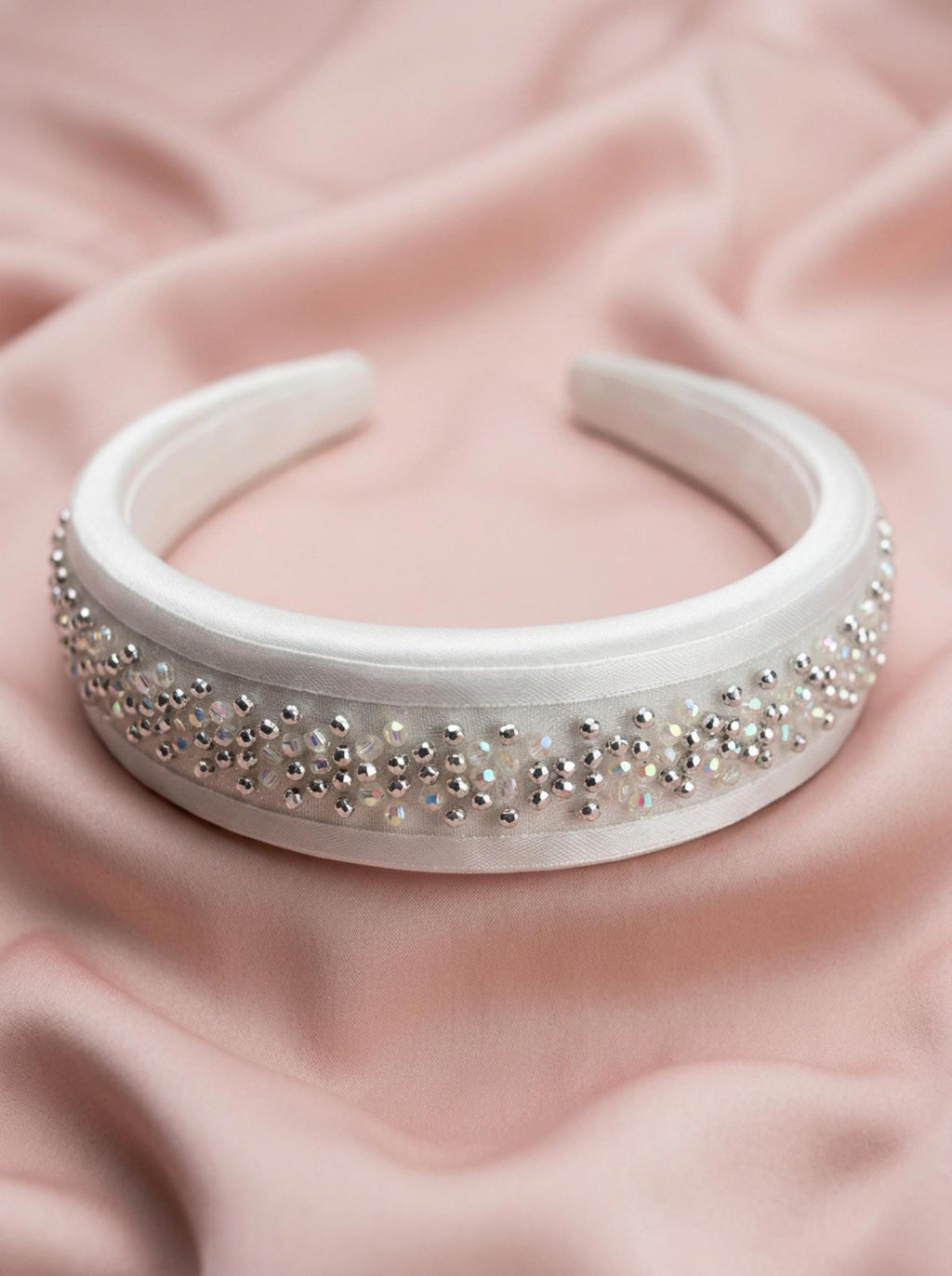 Luxury mixed beadsTrim – Gold or Silver Rhinestone Ribbon Trim – Self Adhesive or Sew On – Evening Wear, DIY Designer Trim - Faraj Beading
