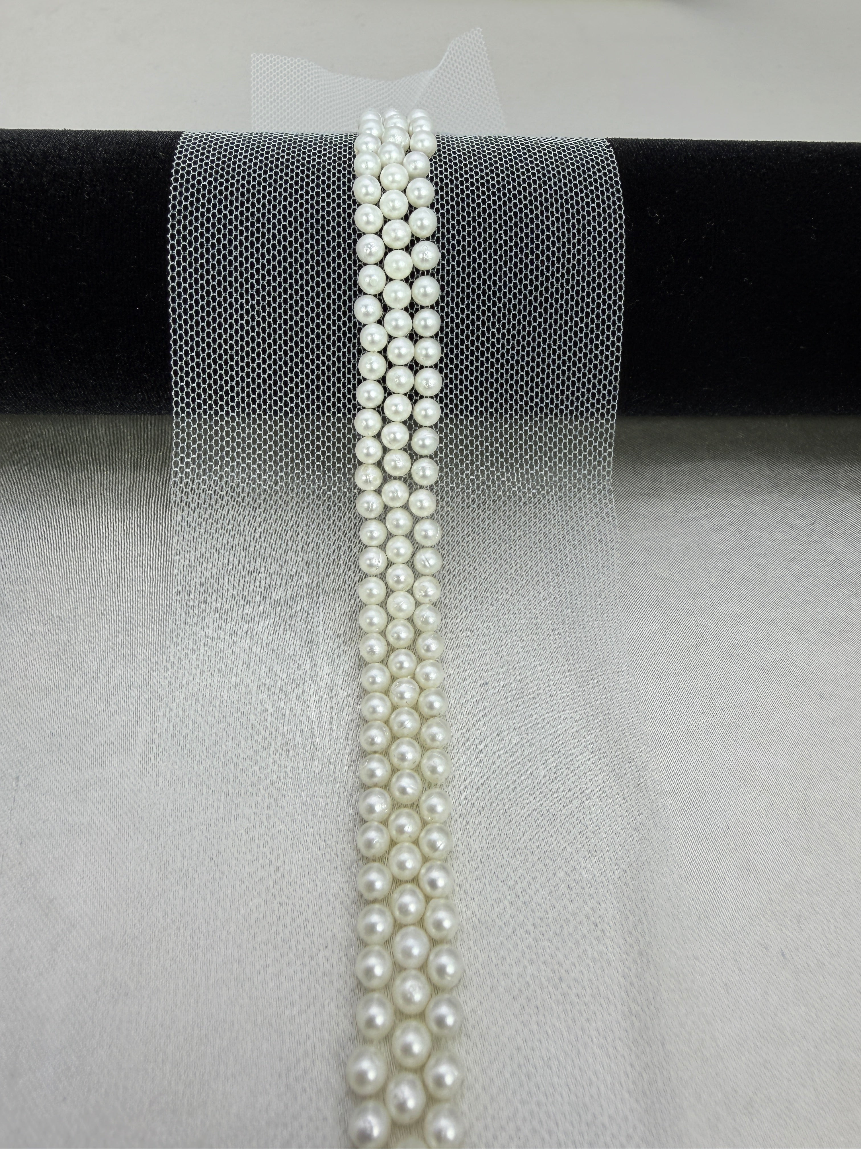 Luxury Beaded Trim, Pearl Embellishment Trim, Fashion Sewing Trim for Dresses & Accessories - Made in USA by Faraj Beading