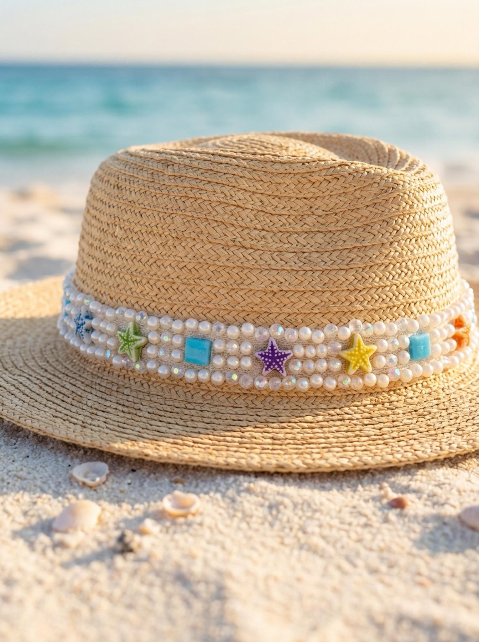 Self Adhesive beach Pearl Beaded Trim, Peel and Stick Lace Trim, DIY Embellishment Trim, No Sew Trim, Craft & Garment Decoration Made in USA - Faraj Beading